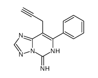 7-phenyl-8-prop-2-ynyl-[1,2,4]triazolo[1,5-c]pyrimidin-5-amine Structure