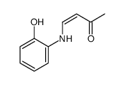 4-(2-hydroxyanilino)but-3-en-2-one结构式