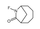 7-fluoro-7-azabicyclo[4.2.1]nonan-8-one结构式