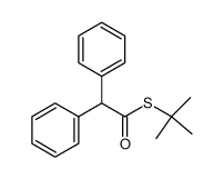 S-tert-butyl diphenylthioacetate结构式
