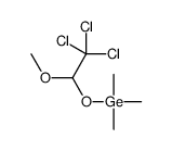 trimethyl-(2,2,2-trichloro-1-methoxyethoxy)germane Structure