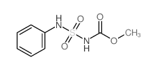 methyl N-(phenylsulfamoyl)carbamate Structure