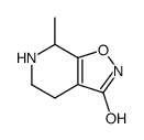 Isoxazolo[5,4-c]pyridin-3(2H)-one, 4,5,6,7-tetrahydro-7-methyl- (9CI) Structure