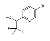 1-(5-溴吡啶-2-基)-2,2,2-三氟乙醇结构式