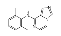 N-(2,6-dimethylphenyl)imidazo[1,5-a]pyrazin-8-amine结构式