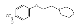 1-(2-(4-Nitrophenoxy)ethyl)piperidine structure