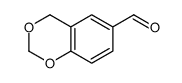 4H-1,3-benzodioxine-6-carbaldehyde结构式