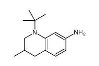 1-tert-butyl-3-methyl-3,4-dihydro-2H-quinolin-7-amine Structure