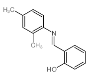 6-[[(2,4-dimethylphenyl)amino]methylidene]cyclohexa-2,4-dien-1-one structure
