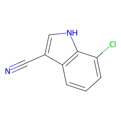 3-Cyano-7-chloroindole Structure