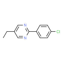 Pyrimidine, 2-(4-chlorophenyl)-5-ethyl- (9CI) picture