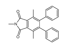 2,4,7-trimethyl-5,6-diphenylisoindole-1,3-dione结构式