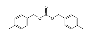 bis(p-methylbenzyl) sulfite结构式