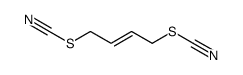 (E)-2-butene-1,4-diyl dithiocyanate结构式
