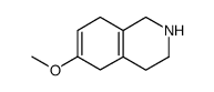 6-methoxy-1,2,3,4,5,8-hexahydro-isoquinoline结构式