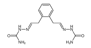 o-phenylene-di-acetaldehyde-disemicarbazone结构式