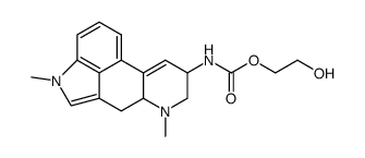 (1,6-dimethyl-9,10-didehydro-ergolin-8-yl)-carbamic acid 2-hydroxy-ethyl ester Structure