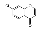 4H-1-Benzopyran-4-one, 7-chloro- Structure