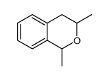 (1S,3S)-1,3-dimethyl-3,4-dihydro-1H-isochromene结构式