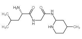 pipecolyl-leucyl-glycinamide结构式