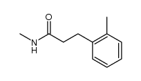 3-o-tolyl-propionic acid methylamide结构式