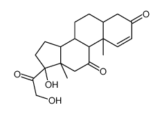 4,5-Dihydro Prednisone结构式