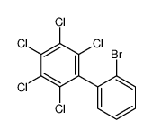 1-(2-bromophenyl)-2,3,4,5,6-pentachlorobenzene结构式
