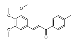 1-(4-methylphenyl)-3-(3,4,5-trimethoxyphenyl)-prop-2-en-1-one Structure