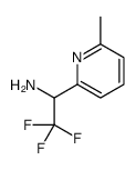 2,2,2-trifluoro-1-(6-methylpyridin-2-yl)ethanamine Structure