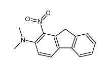 dimethyl-(1-nitro-fluoren-2-yl)-amine结构式