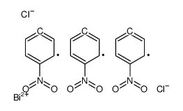 dichloro-tris(4-nitrophenyl)bismuth Structure
