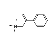 (2-phenylprop-1-en-3-yl)trimethylammonium iodide结构式