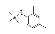 N-TMS-2,4-Dimethylaniline Structure