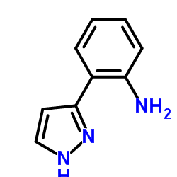 2-(pyrazolyl)aniline structure