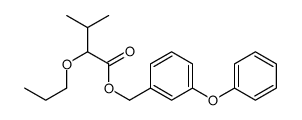 (3-phenoxyphenyl)methyl 3-methyl-2-propoxybutanoate Structure