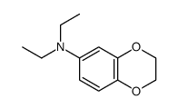 N,N-diethyl-2,3-dihydro-1,4-benzodioxin-6-amine结构式