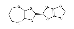 4,5-methylenedithio-4',5'-propylenedithiotetrathiafulvalene Structure