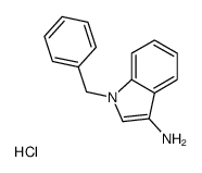 1-BENZYL-1H-INDOL-3-AMINE HYDROCHLORIDE Structure