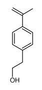 2-(4-prop-1-en-2-ylphenyl)ethanol结构式