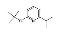 2-tert-butoxy-6-isopropylpyridine Structure