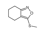 2,1-Benzisoxazole,4,5,6,7-tetrahydro-3-(methylthio)-(9CI)结构式