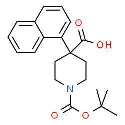 Boc-4-(萘-1-基)-哌啶-4-羧酸图片