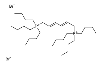 tributyl(6-tributylphosphaniumylhexa-2,4-dienyl)phosphanium,dibromide结构式