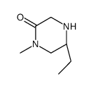 (5R)-5-Ethyl-1-methyl-2-piperazinone Structure