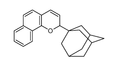 2-(Adamantan-1-yl)-2H-benzo[h]chromene Structure