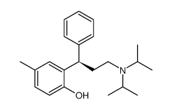 S-(-)-Tolterodine Structure