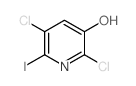 2,5-Dichloro-6-iodopyridin-3-ol Structure