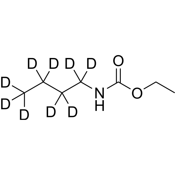 Ethyl N-n-Butyl-d9-carbamate Structure