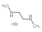 1,2-Ethanediamine,N1,N2-dimethyl-, hydrobromide (1:2)结构式