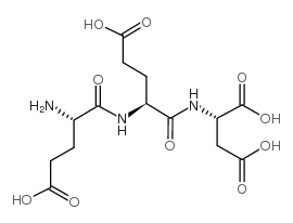 H-Glu-Glu-Asp-OH structure